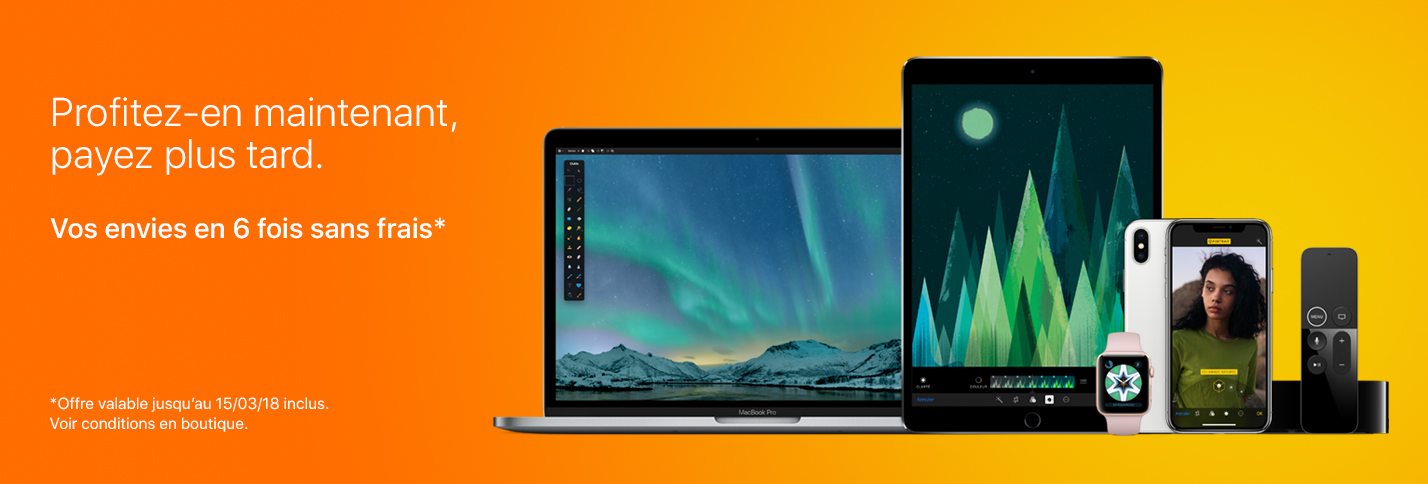 Formation personnalisée offerte pour Mac ou iPad Pro